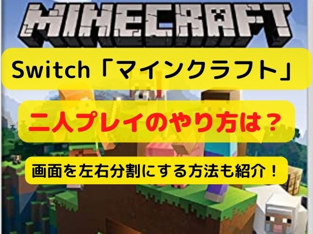 マイクラスイッチ二人プレイできない テレビ画面分割を左右にするやり方も紹介 Kid Blog